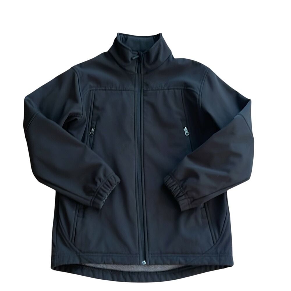 Cherokee Black Fleece Lined Youth Soft Shell Jacket Large 10/12